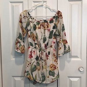 Blu Pepper floral romper